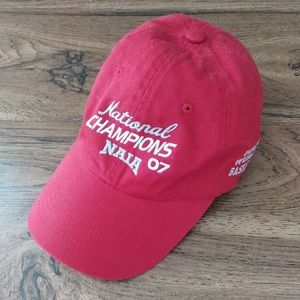 Indiana Wesleyan Hat Womens Basketball National Champions 2007 NAIA Baseball Cap